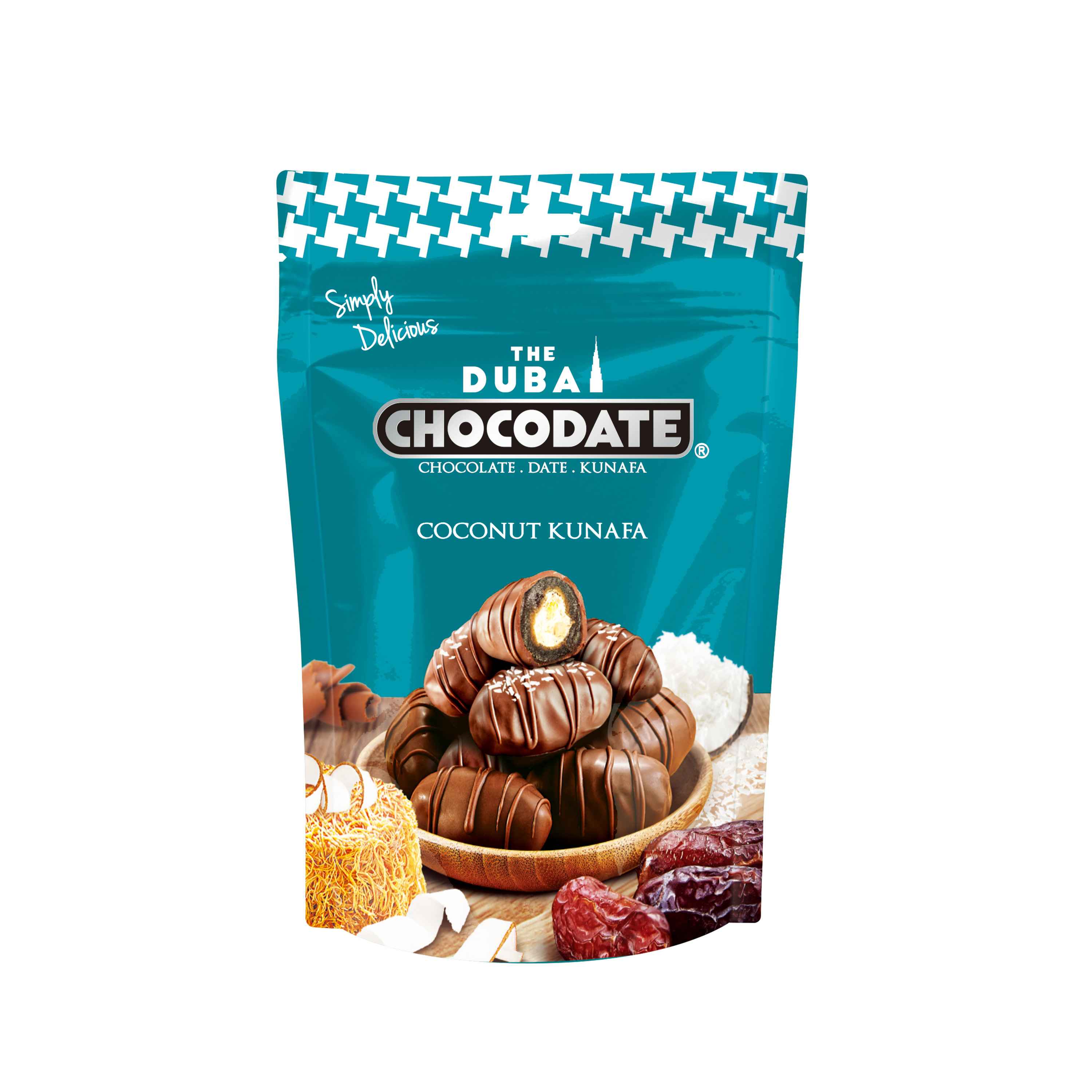 Chocodate Kunafa de coco — 90 g