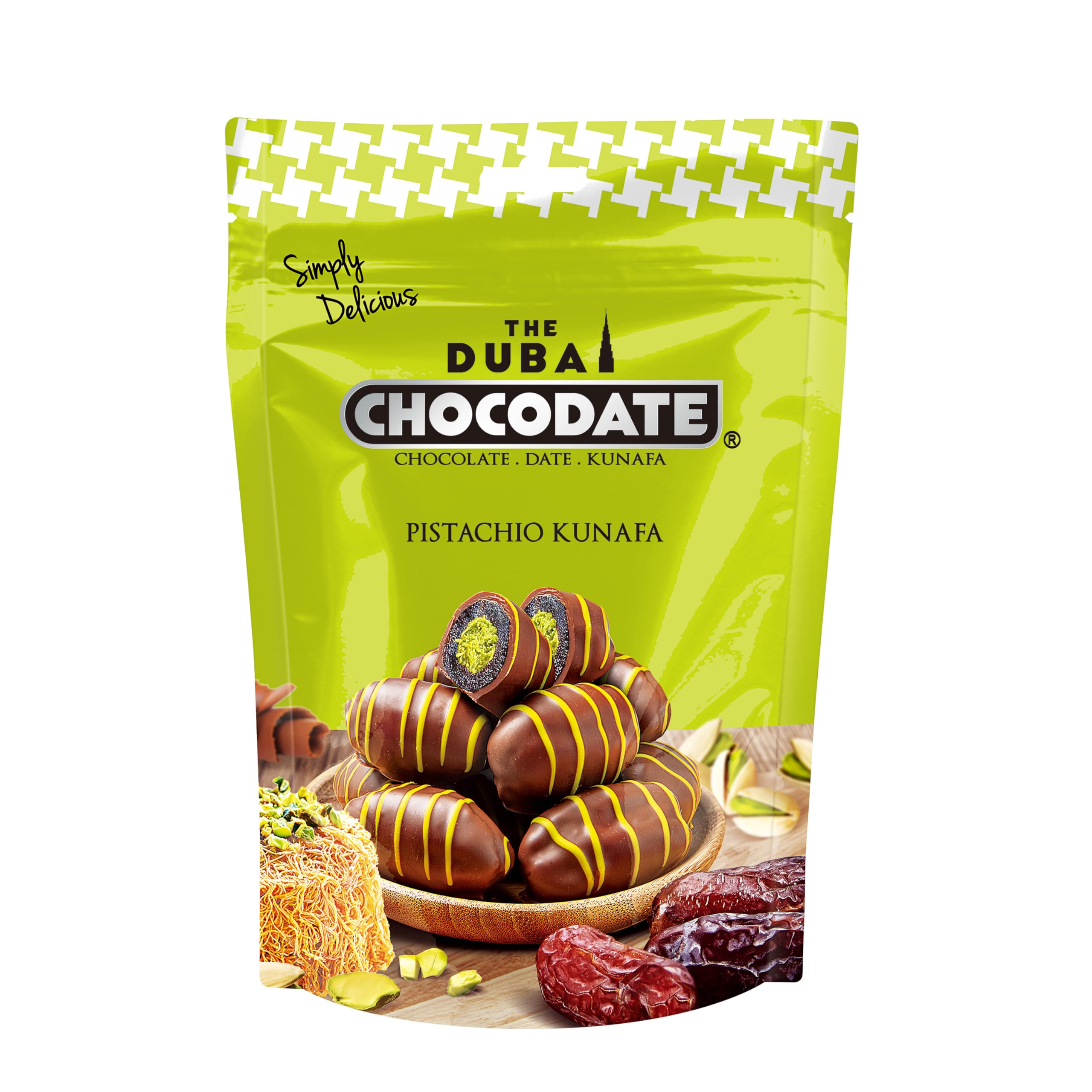 Chocodate Kunafa de pistache — 90 g